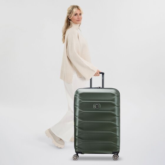 Delsey Paris Meteor 4 wielen Trolley L 78 cm met uitbreidingsplooi