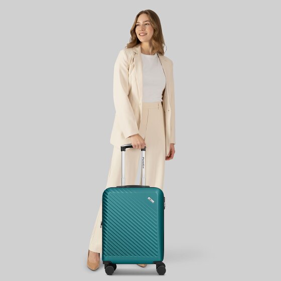 Check.In Paradise 2.0 4 wielen Cabinewagen S 55 cm met uitbreidingsplooi