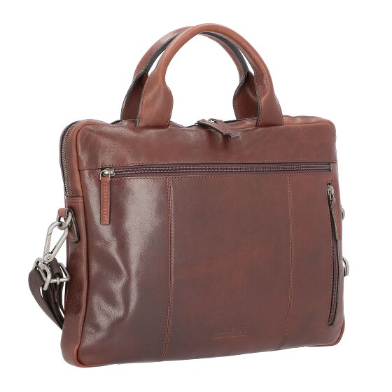 Leonhard Heyden Roma aktetas Leer 38 cm Laptopvak
