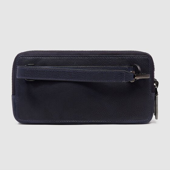 Piquadro Cronus Toilettas Leer 19.5 cm