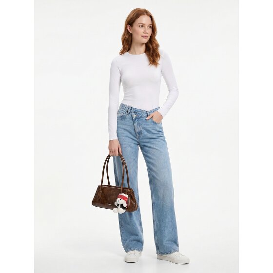 DKNY Amelie Schoudertas Leder 33 cm