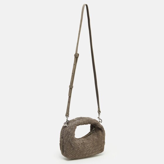 LES VISIONNAIRES Greta Micro weave Handtas Leder 20 cm
