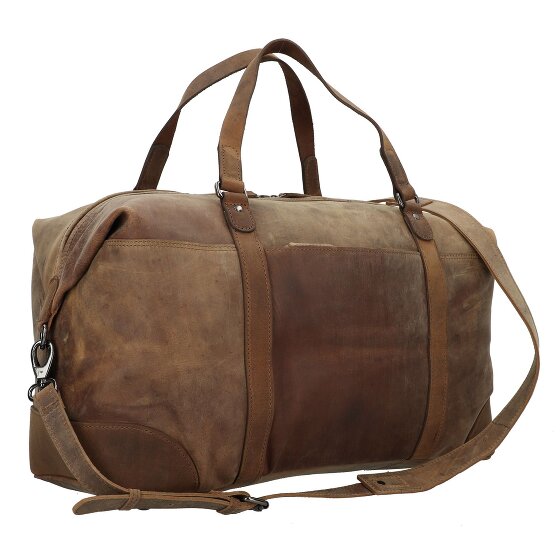 Harold's Travelbag Weekender reistas Leer 50 cm