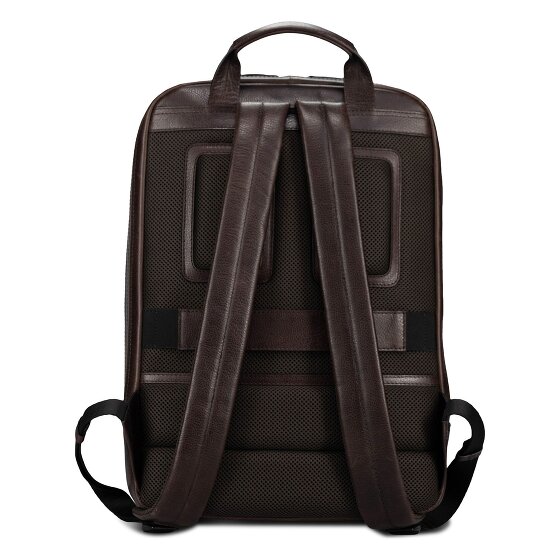 Jost London Dagrugzak Leder 44 cm Laptopvak