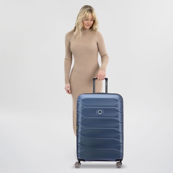 Delsey Paris Meteor 4 wielen Trolley L 78 cm met uitbreidingsplooi