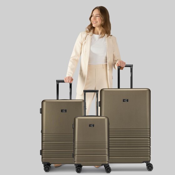 camel active Hanoi 4 wielen Kofferset 3-delig met uitbreidingsplooi camel active Hanoi 4 wielen Kofferset 3-delig met uitbreidingsplooi