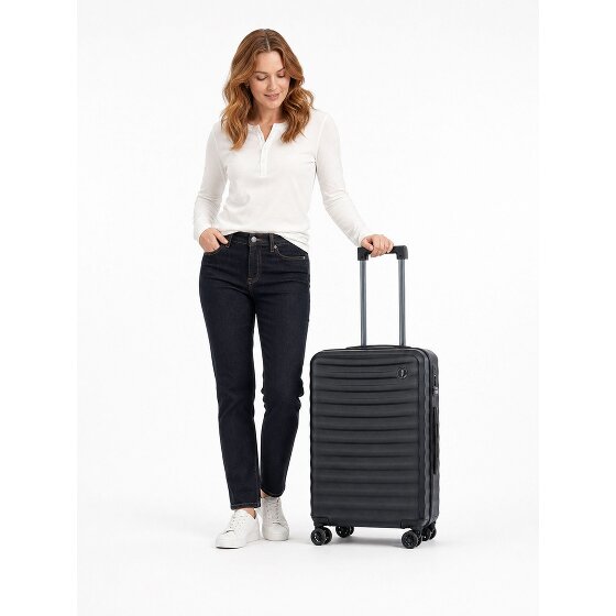 Bric's Nausicaa 4 wielen Trolley M 69.5 cm met uitbreidingsplooi