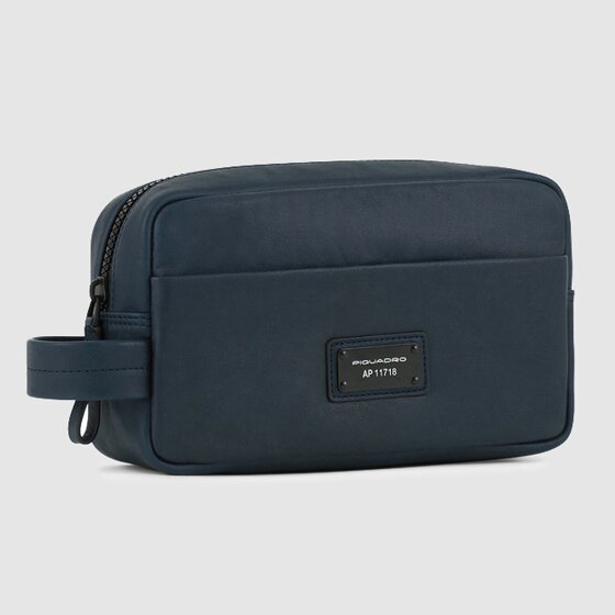 Piquadro Harper Toilettas Leer 23 cm