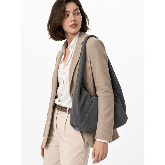 LES VISIONNAIRES Greta Essential Schoudertas Leder 43 cm