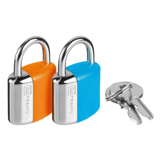 Go Travel Bagage accessoires hangslot set 2 stuks.