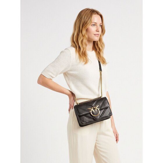 PINKO Love One Mini Crossbody tas Leder 21 cm