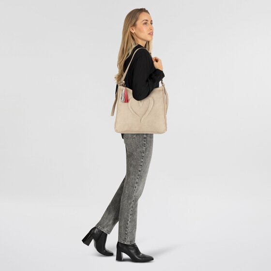 Taschendieb Wien Herzweg Schoudertas Leer 40 cm