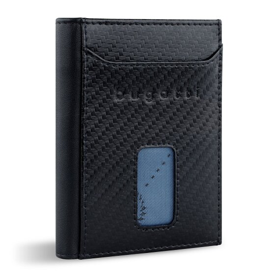 bugatti Secure Slim Portemonnee RFID-bescherming Leer 8 cm
