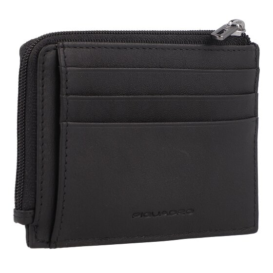Piquadro Akron Kredietkaart etui RFID-bescherming Leer 11.5 cm