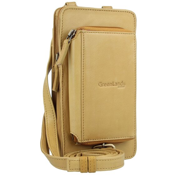 Greenland Nature Natuur Zacht Mobiel Tasje Portemonnee Leer 11 cm