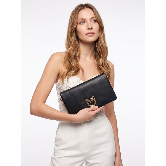 PINKO Love Soft Clutch Leder 19.5 cm