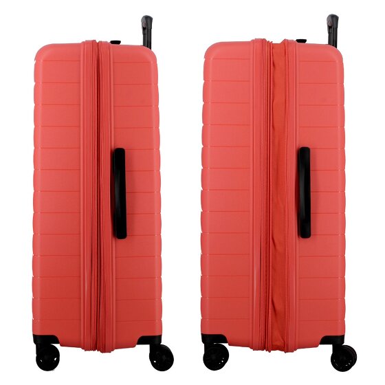 Jump Striper 4 wielen Trolley 68 cm met uitbreidingsplooi