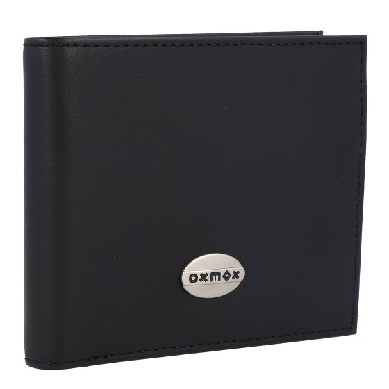 oxmox Leather Portemonnee RFID-bescherming Leer 12 cm