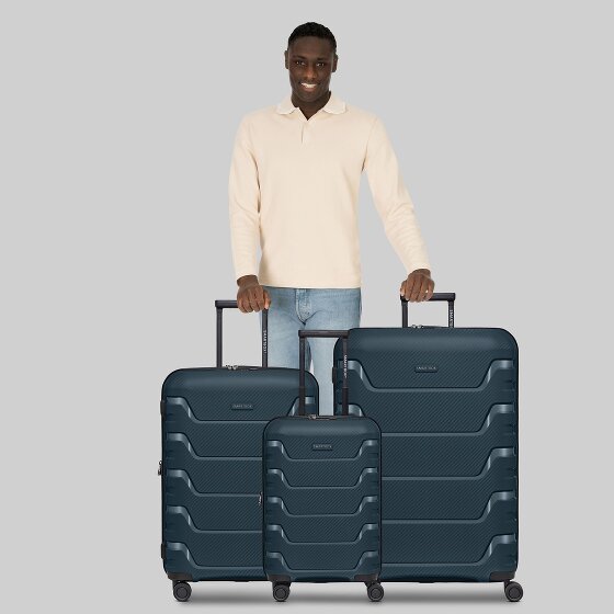 Smartbox Edition 01 4 wielen Kofferset 3-delig met uitbreidingsplooi