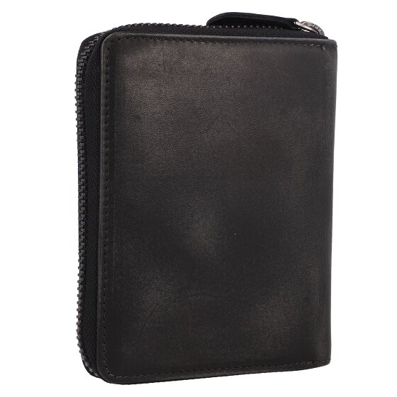 Greenburry Destressed Portemonnee RFID-bescherming Leer 13 cm