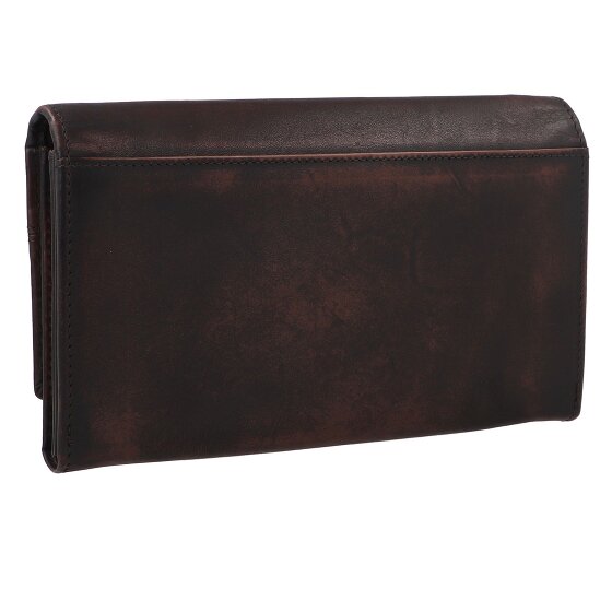 Greenburry Destressed Portemonnee RFID-bescherming Leer 13 cm