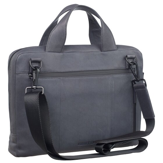 Leonhard Heyden Haagse Leren Aktetas 38 cm Laptopcompartiment