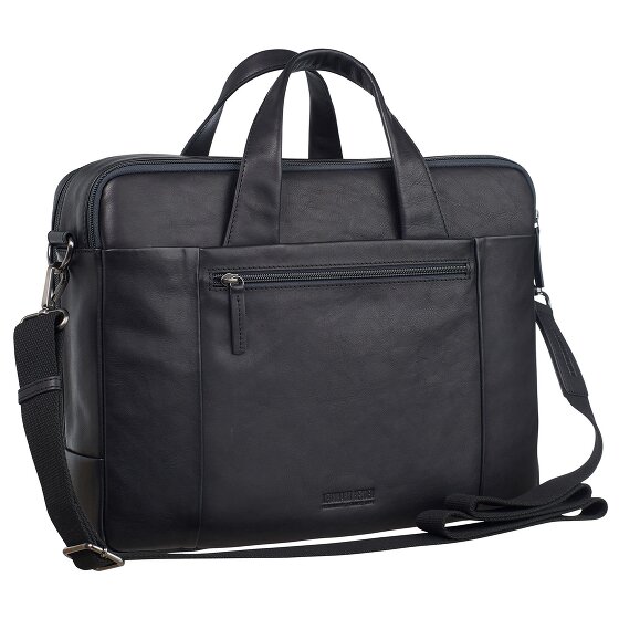 Leonhard Heyden Hamburg Aktetas Leer 40 cm Laptopvak