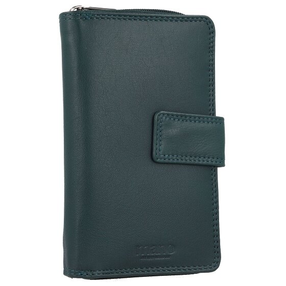 mano Donna Giulia Leren Portemonnee 10,5 cm