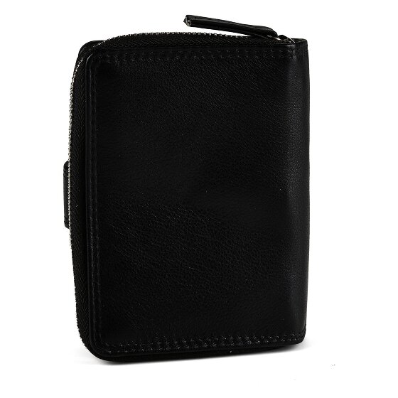 Greenburry Sponsachtig portefeuille leer 9 cm
