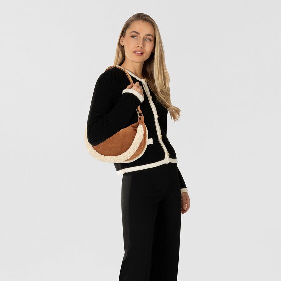 Guess Amita Schoudertas Leer 24 cm