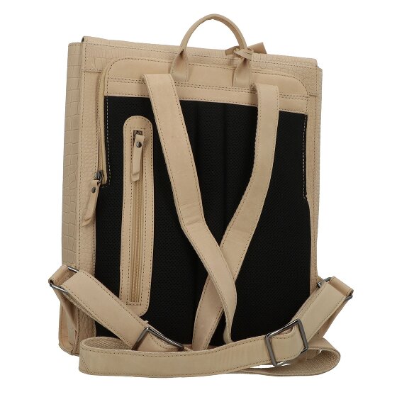 Burkely Casual Carly Dagrugzak Leder 30 cm Laptopvak