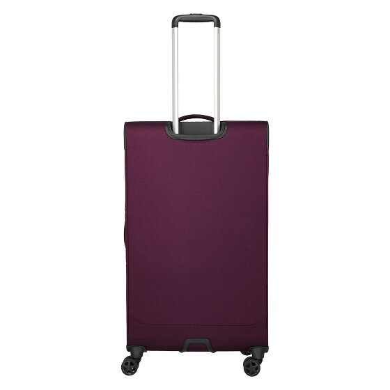 Travelite Cubis 4 wielen Trolley L 83 cm met uitbreidingsplooi