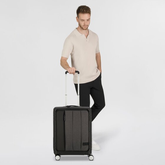 American Tourister Hello Cabin 4 wielen Cabinewagen 55 cm Laptop compartiment