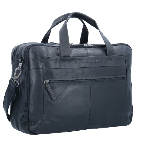 The Chesterfield Brand Wax Pull Up Koffer Leer 44 cm Laptop compartiment