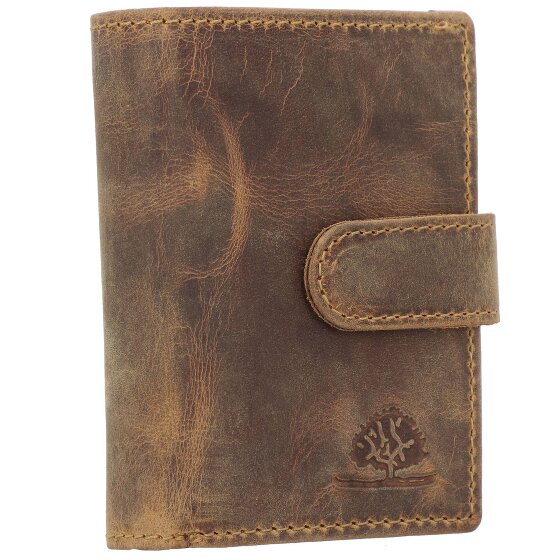 Greenburry Vintage Originele Portemonnee RFID Leer 8 cm