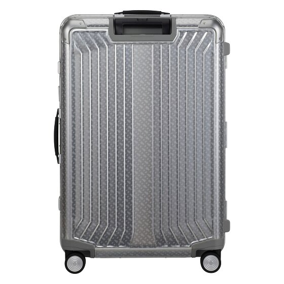 Samsonite Lite-Box Alu Boss Edition Trolley met 4 wielen, Aluminium, 76 cm
