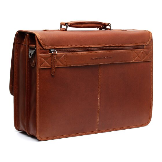The Chesterfield Brand Glenwood Aktetas Messenger Leer 42 cm Laptop compartiment
