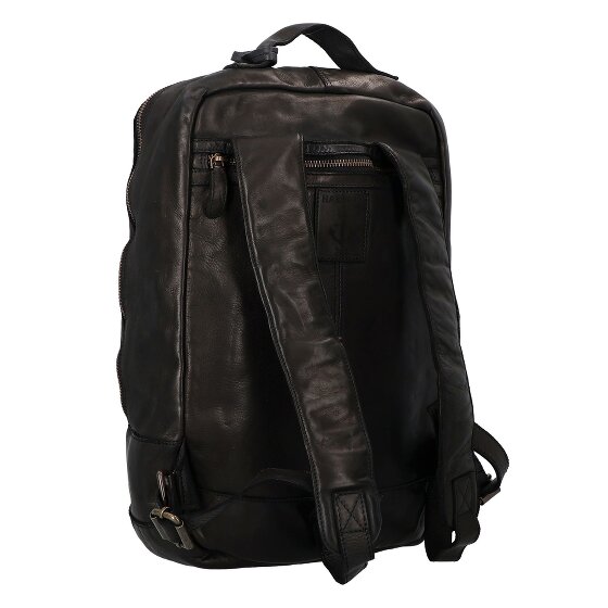 Harbour 2nd Blake Dagrugzak Leer 38 cm Laptop compartiment Harbour 2nd Blake Dagrugzak Leer 38 cm Laptop compartiment