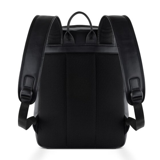 bugatti Clark Dagrugzak Leer 42 cm Laptop compartiment