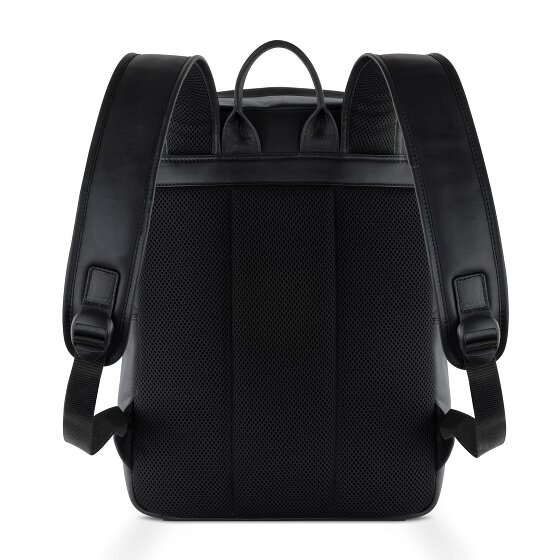 bugatti Clark Dagrugzak Leer 42 cm Laptop compartiment