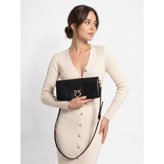 PINKO Love Soft Clutch Leder 27 cm