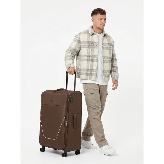 Stratic taska 4 wielen Trolley L 76 cm met uitbreidingsplooi