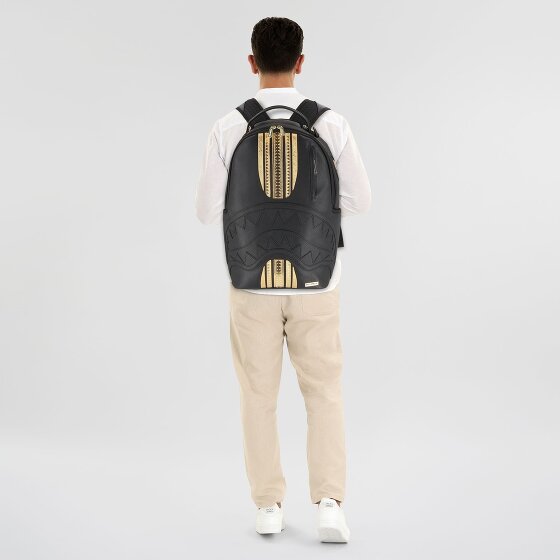 Sprayground Italy Racing Golden Stripes Dagrugzak 46 cm Laptop compartiment