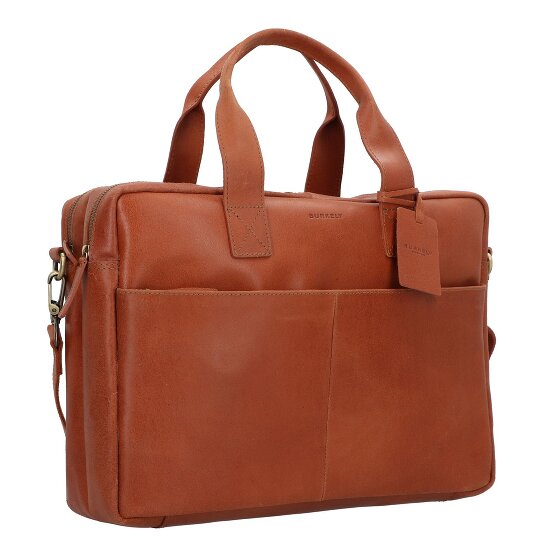 Burkely Vintage Jesse aktetas leer 42 cm laptop compartiment