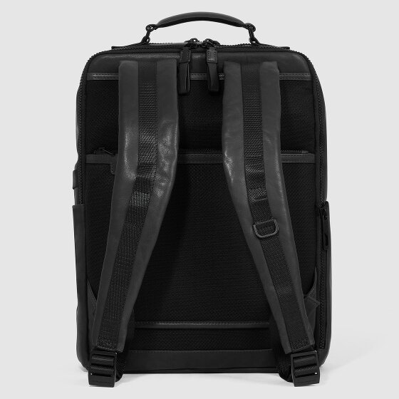 Piquadro Harper Zakelijke rugzak Leder 42 cm Laptopvak