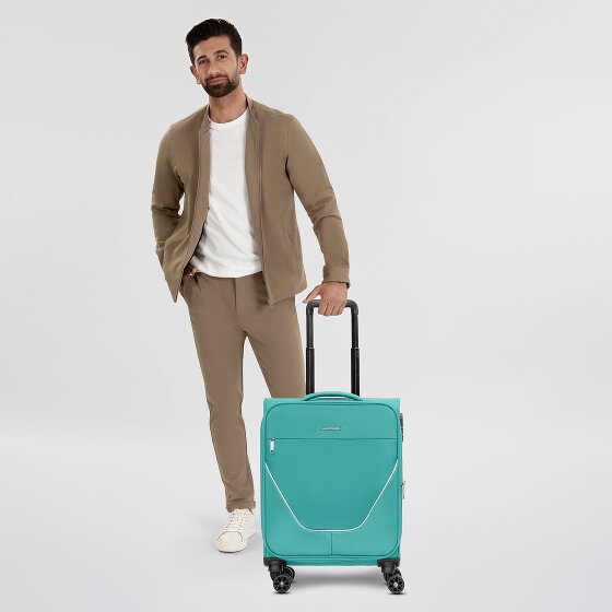 Stratic taska 4-Wiel Cabin Trolley S 55 cm met uittrekbare plooi
