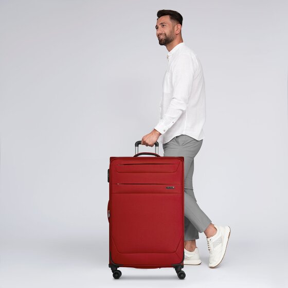 Worldpack Chicago 4 wielen Trolley L 78 cm met uitbreidingsplooi
