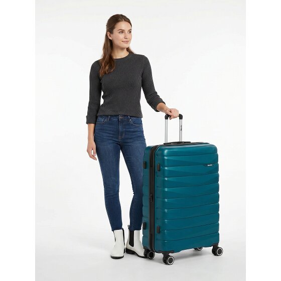 Bench Paris 4 wielen Trolley L 76 cm met uitbreidingsplooi