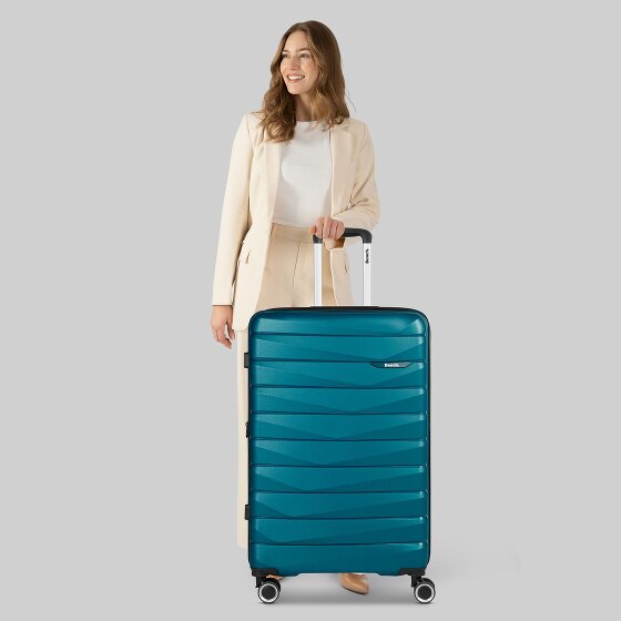 Bench Paris 4 wielen Trolley L 76 cm met uitbreidingsplooi