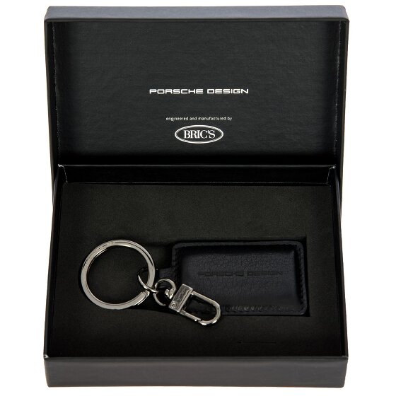 Porsche Design Sleutelhanger leer 10 cm